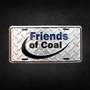 FOC Diamond Cut License Plate