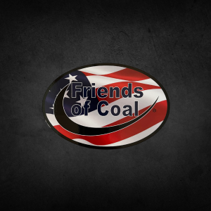 Friends of Coal American Car Decal