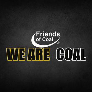 "We Are Coal" Car Decal