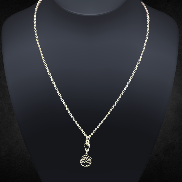 Tree of Life and Coal Necklace - Image 2