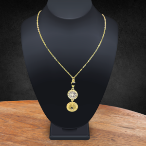 Kanawha By-Product Coal Company 1 Cent Script Necklace (RF6*)