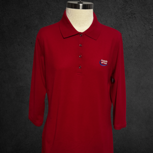 Embroidered Port Authority ¾ Sleeve Polo