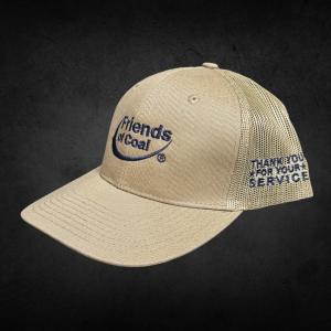 "Thank You for Your Service" Adjustable Trucker Hat